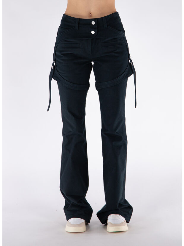 PANTALONE RACER COTTON, 9999 BLACK, large