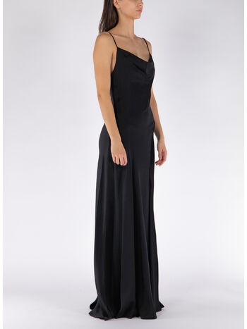 ABITO FINLEY SATIN, BLACK, small