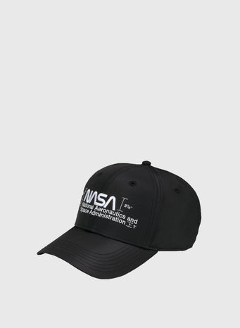 CAPPELLO NASA, BLACK/WHITE, small