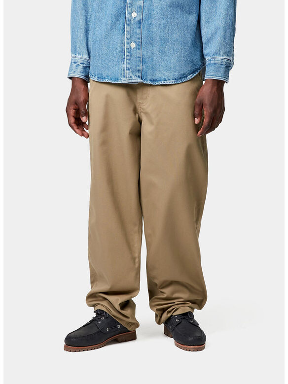 PANTALONE SIMPLE, 8Y02 LEATHER RINSED, medium
