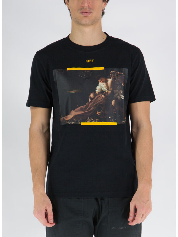 T-SHIRT ARROW CARAV ST FRAN, 1001 BLACK WHITE, large