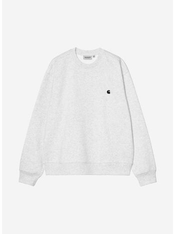 FELPA MACK, 00OXX Ash Heather / Black, small
