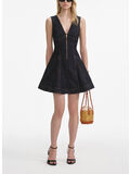 ABITO MINI INDIGO DENIM, BLUE, thumb