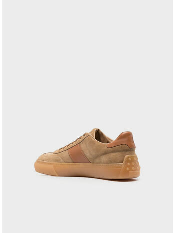 SNEAKERS IN PELLE SCAMOSCIATA, , small