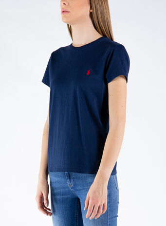 T-SHIRT BASIC LOGO, 024CRUISENAVY, small