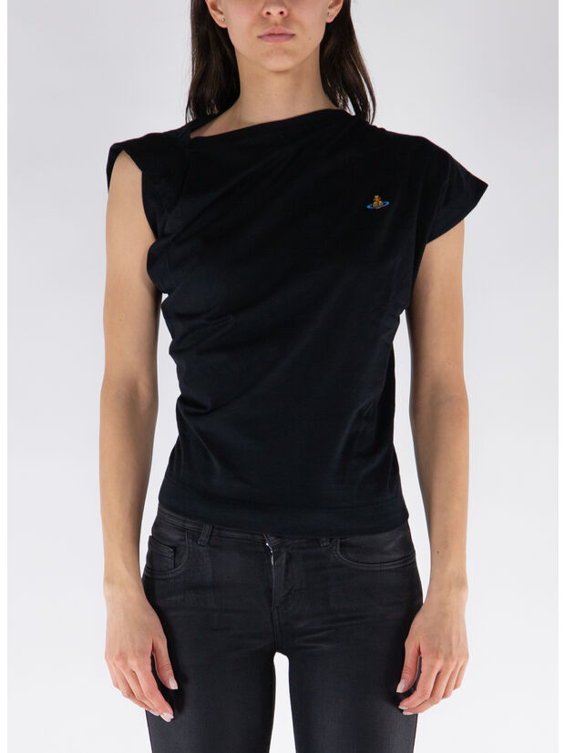T-SHIRT HEBO, N401 BLACK, large