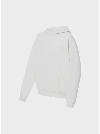 FELPA HOODIE ATHLETIC, 124 SEA SALT HEATHER, small