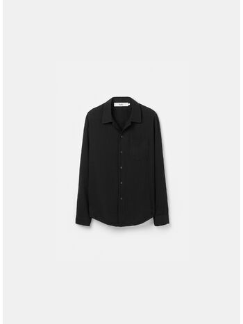 CAMICIA LEO, BLACK, small