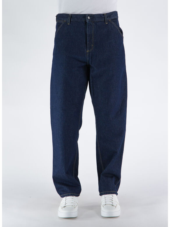 PANTALONE SINGLE KNEE, 0102 BLUE RINSED, medium