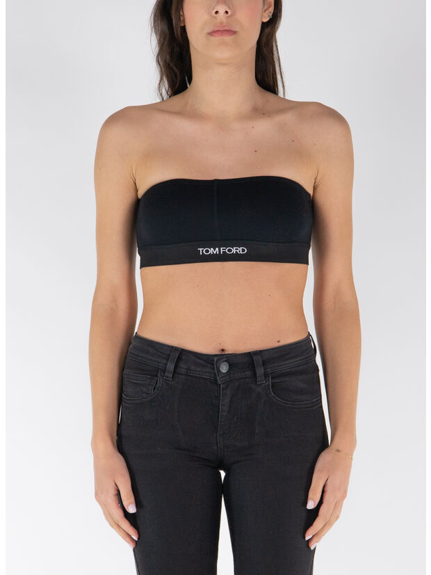 TOP MODAL SIGNATURE BANDEAU, LB999 BLACK, large