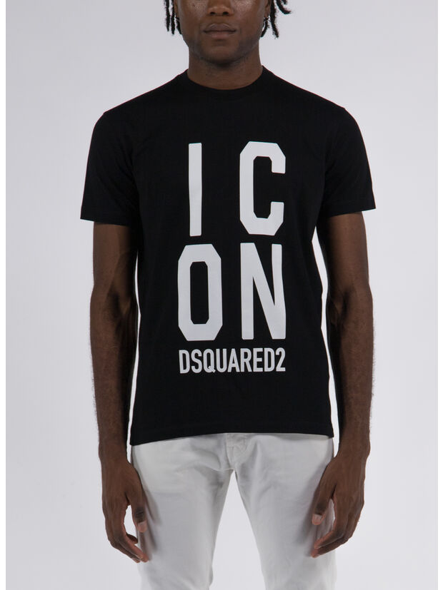 T-SHIRT ICON COOL FIT, 900 BLACK, large