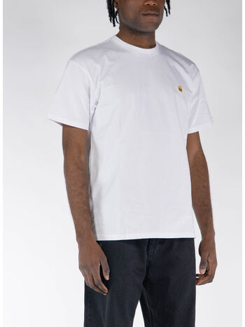 T-SHIRT CHASE, 00RXX WHITE/GOLD, small