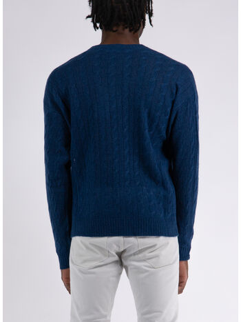 PULLOVER IN LANA TRECCIATO, 200, small