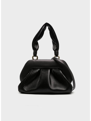 BORSA TIA PLISSE, BLACK, small