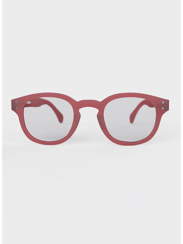 OCCHIALI DA LETTURA POPME +1, CHERRY RED, medium