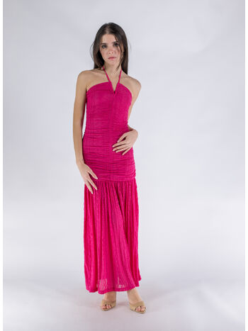 ABITO STRETCH LACE HALTER NECK, 487 LOVE POTION, small