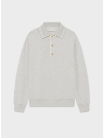 POLO DROLE LONGSLEEVE, GY GREY, small