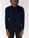 MAGLIONE GIROCOLLO AAPPIO, 21 BLU, thumb