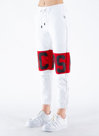 PANTALONE LOGO BAND, WHITE01, small