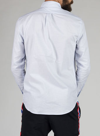 CAMICIA NIKELAB X RT BB OXFORD, ROYALTINT/WHITE, small
