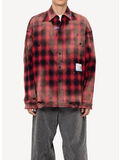 CAMICIA VINTAGE-LIKE CHECK, RED, thumb