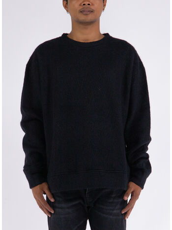 PULLOVER CN LS, 001 BLACK, small
