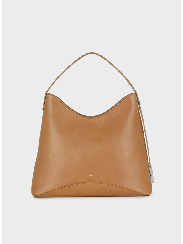 BORSA EGG HOBO, MAPLE, medium