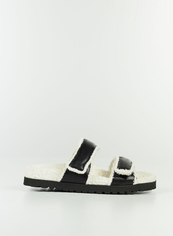 SANDALO DOUBLE STRAP PLATFORM, A127BLACK, large