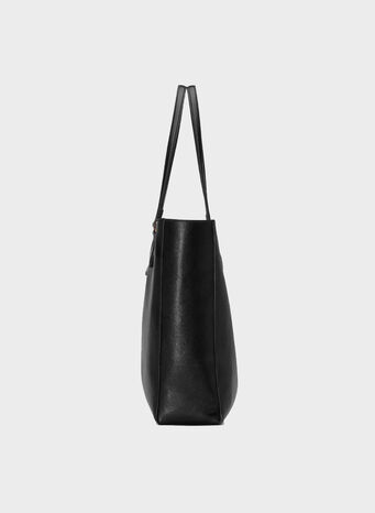 BORSA SHOPPING MISURA  MEDIA CON DOPPIA G, 1000BLACK, small
