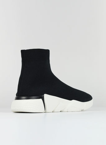 SCARPA REDMAN WEAVE SOCK I17, BLACKWHITESOLE, small