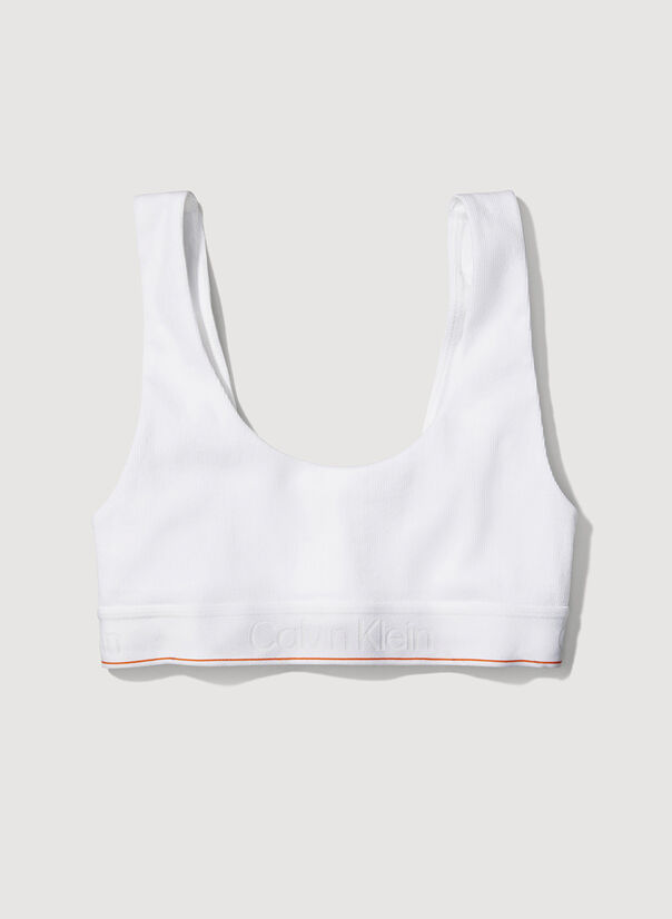 CALVIN KLEIN PROJECT ORANGE BODY U BACK BRALETTE White