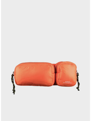 BORSA BANANE PUFFY, EAA  ORANGE, small