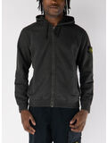 FELPA FULL ZIP OLD EFFECT, V0062 LEAD GREY, thumb