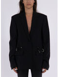 GIACCA PADLOCK STRAP SB BLAZER, 999 BLACK, thumb