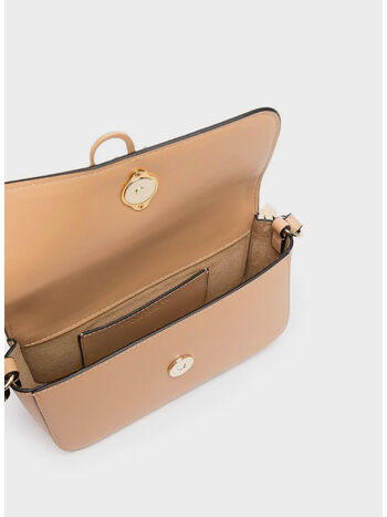 BORSA A SPALLA BAGUETTE ANCHOR, 031 LIGHTBEIGE, small