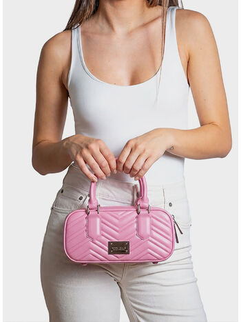 BORSA 26W FLAT SOHO, CRS CASHMERE ROSE / SILVE, small