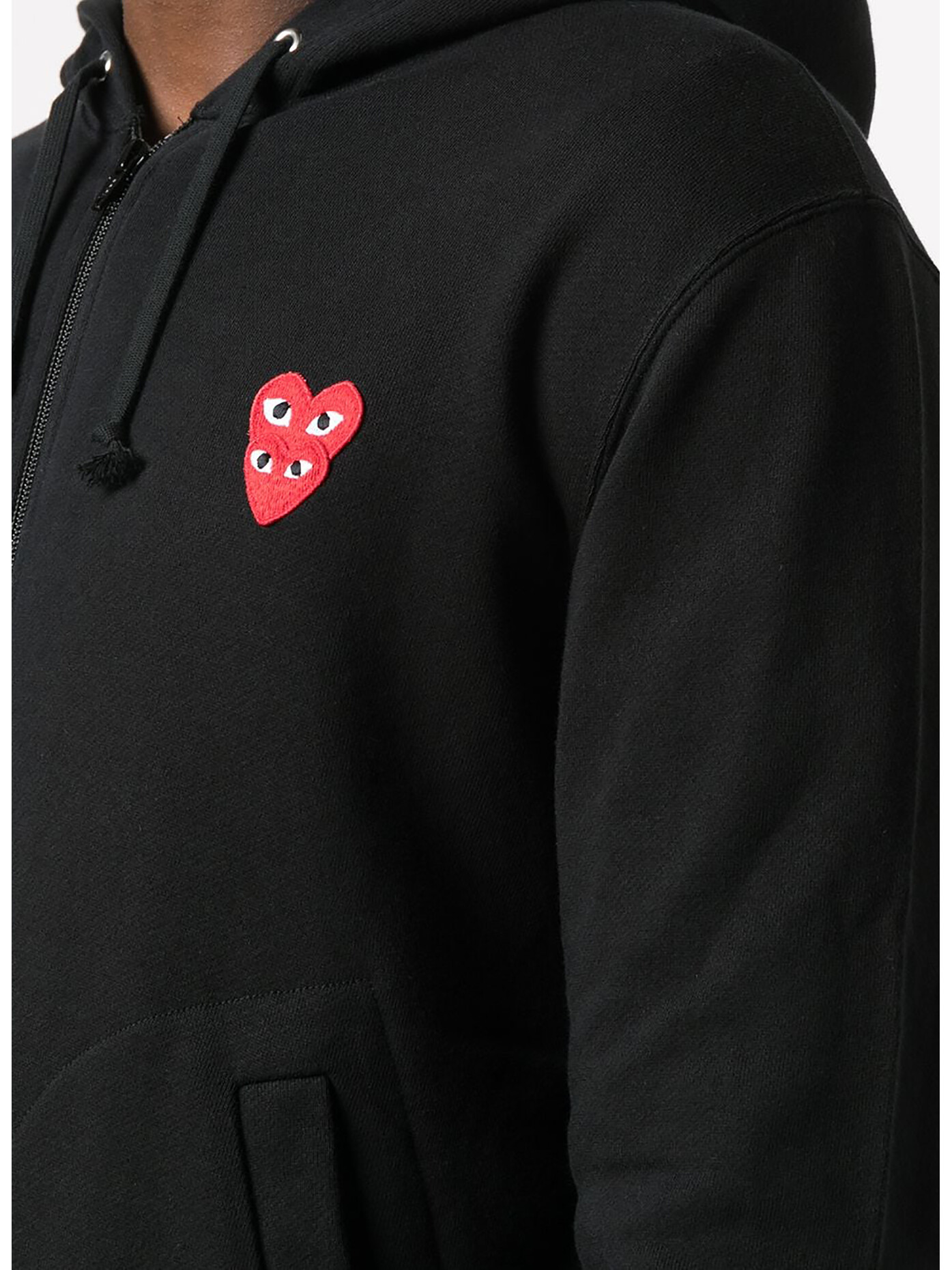 Cdg play sweatshirt outlet