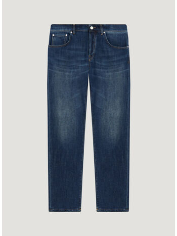 PANTALONE STRETCH LOOSE DENIM, MN14 DENIM, small