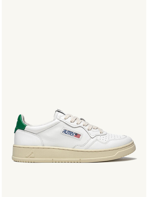 SCARPA MEDALIST LOW IN PELLE, LL20 WHT/GREEN, medium