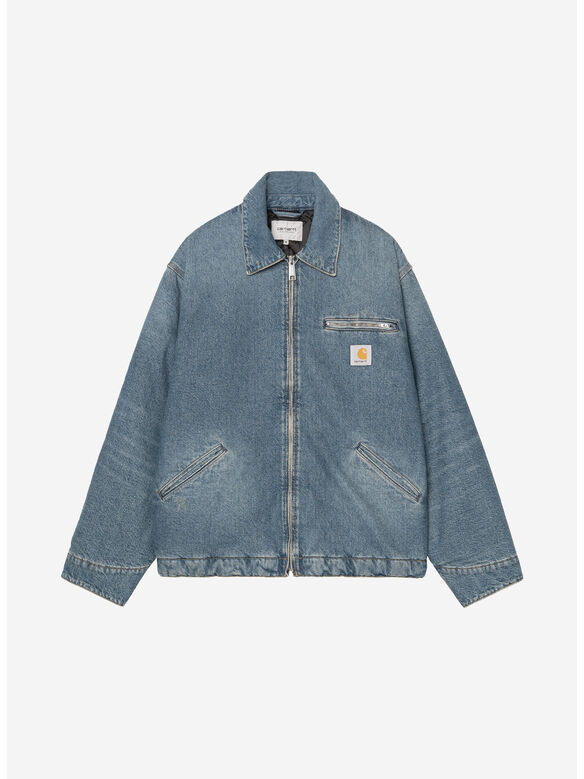GIUBBOTTO OG DETROIT, 01B7 BLUE GRIND WASH, medium