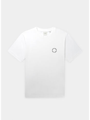 T-SHIRT ORBIT, WHITE, small