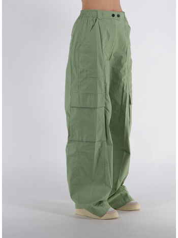 PANTALONE CARGO LIONELLE, VERDE, small