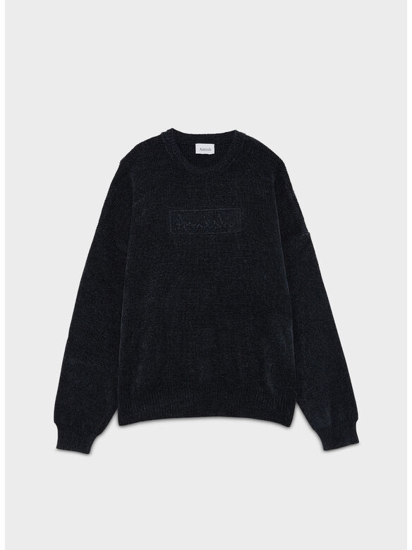 MAGLIONE EMBOSSED, C0048 BLUE NAVY, medium