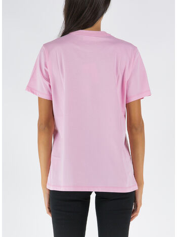 T-SHIRT BASIC JERSEY SMILEY RELAXED, 395 LILAC SACHET, small