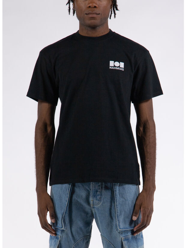 T-SHIRT LOGO, 001 BLACK, large