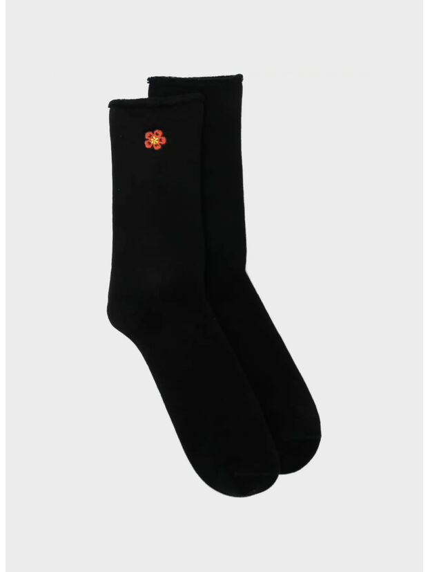 CALZINO BOKE FLOWER, , large