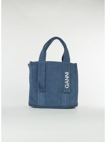 BORSA TECH SMALL TOTE, 630 DENIM, small
