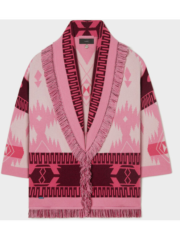 CARDIGAN ICON JACQUARD, 3034 SWEET PINK - CHEF, medium