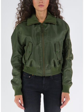 GIACCA BOMBER, 51 DARK KHAKI, small