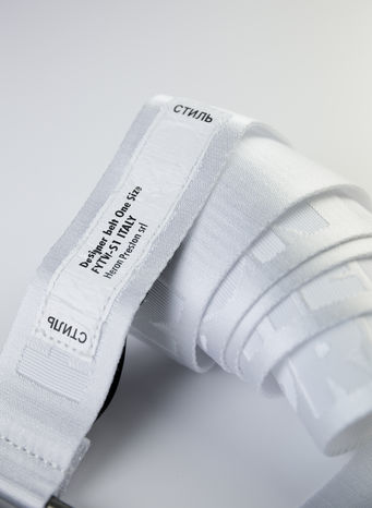 CINTA KK TAPE BELT, OFFWHITE/OFFWHITE, small
